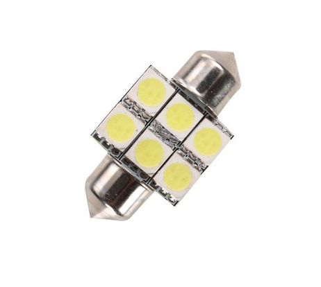 фото Nord Yada 902193 T11x36-S8.5 (6SMD,size 5050) C5W 12V white (теп белый) (new блиcтер: 2 шт.) TM nord yada Nord Yada 902193 T11x36-S8.5 (6SMD,size 5050) C5W 12V white (теп белый) (new блиcтер: 2 шт.) TM nord yada