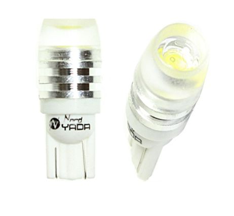 Nord Yada 902356 Светодиод 12V T10 1smd High Power optical lens(size 7080)w5w 1W 25lm белый
