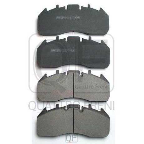 Quattro Freni QF72200 Колодки тормозные fr rr | перед |