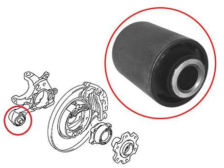 фото SAT STMR418066F Сайлентблок задней цапфы mitsubishi pajero iv/mont SAT STMR418066F Сайлентблок задней цапфы mitsubishi pajero iv/mont