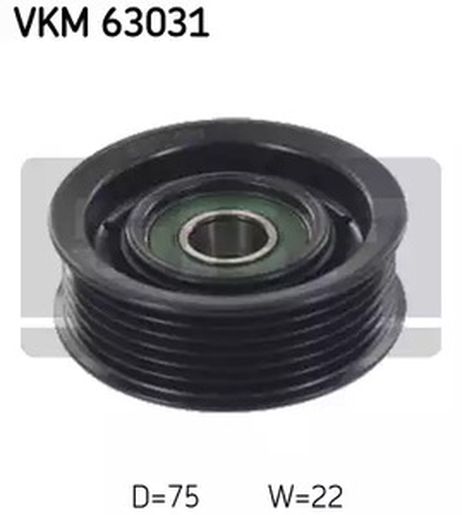 фото SKF VKM 63031 Ролики направляющие ременя клинового SKF VKM 63031 Ролики направляющие ременя клинового