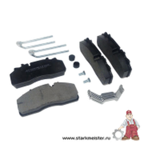 фото Starkmeister S77.0005 Колодки тормозные дискового тормоза 29159/29126/29143 , wabco pan19-1 Starkmeister S77.0005 Колодки тормозные дискового тормоза 29159/29126/29143 , wabco pan19-1