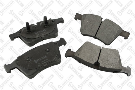 фото Stellox 000 324B-SX Колодки диск.п. с антискрип.пл. MB x164 | перед | Stellox 000 324B-SX Колодки диск.п. с антискрип.пл. MB x164 | перед |