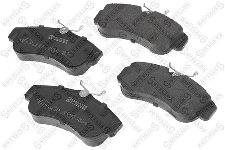 фото Stellox 331 000B-SX Колодки диск.п. Nissan Primera 2.0/2.0td | перед | Stellox 331 000B-SX Колодки диск.п. Nissan Primera 2.0/2.0td | перед |