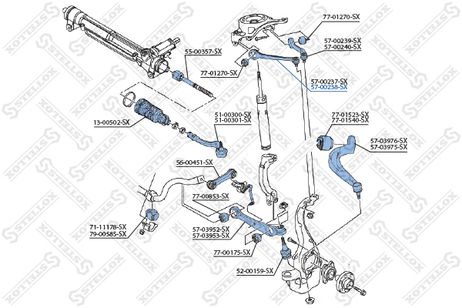 фото Stellox 57-00238A-SX Рычаг пер. верх. прав. Audi A4 1.8-2.0tf | перед | Stellox 57-00238A-SX Рычаг пер. верх. прав. Audi A4 1.8-2.0tf | перед |