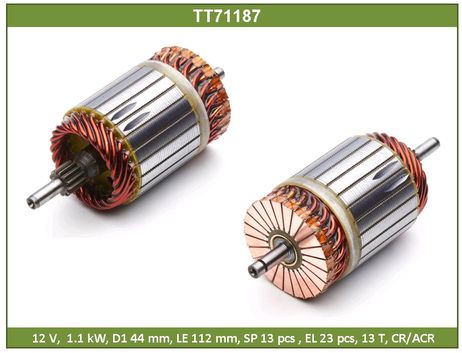 фото Tesla TT71187 Ротор стартера Tesla TT71187 Ротор стартера