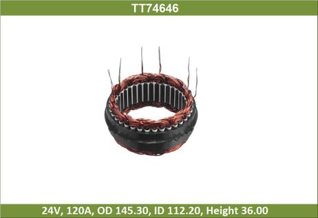 фото Tesla TT74646 Статор генератора Tesla TT74646 Статор генератора