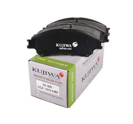 фото Kujiwa KUF9809 Колодки тормозные передние с пластинами kuf9809 KU Kujiwa KUF9809 Колодки тормозные передние с пластинами kuf9809 KU