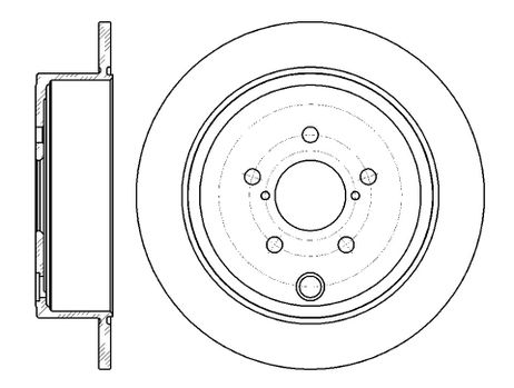 фото G-brake GR-01898 Диск тормозной | зад | G-brake GR-01898 Диск тормозной | зад |