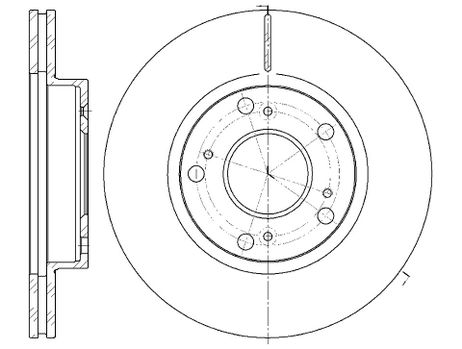 фото G-brake GR-02992 Диск тормозной G-brake GR-02992 Диск тормозной