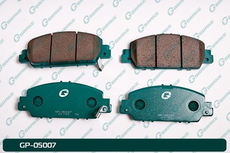фото G-brake GP-05007 Колодки тормозные дисковые | перед | G-brake GP-05007 Колодки тормозные дисковые | перед |