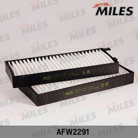 Miles AFW2291 Фильтр салона ssangyong actyon/kyron 05- (упак.2шт.)