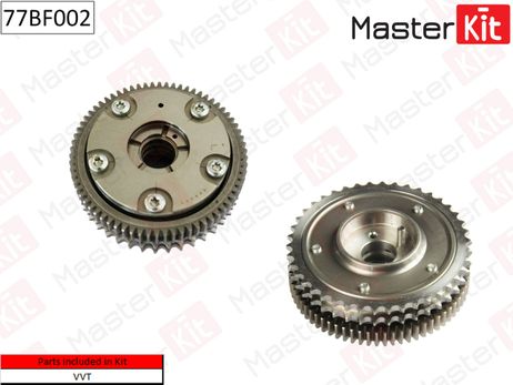 фото Master KiT 77BF002 Шестерня vvti (впуск) | лев | Master KiT 77BF002 Шестерня vvti (впуск) | лев |