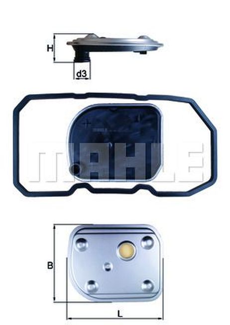 Knecht HX 158D Фильтр гидравлический