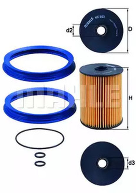 Knecht KX 503D Фильтр топливный