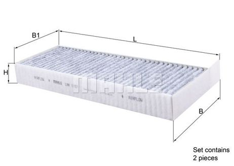 Knecht LAK 1157/S Фильтр салона угольный