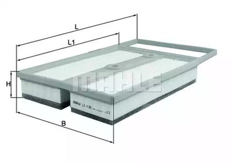 фото Knecht LX 4136 Фильтр воздушный Knecht LX 4136 Фильтр воздушный