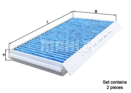 Knecht LAO 173/S Снят с производства Фильтр салона антибактериальный CareMetix®