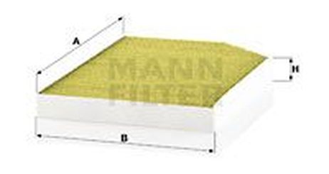 Mann FP 32 007 Фильтр салона антибактериальный