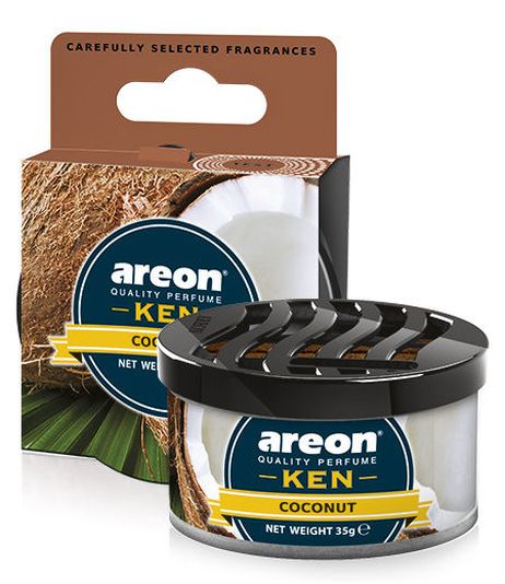 фото AREON 704AKB13 Ароматизатор на панель KEN blister Кокос AREON 704AKB13 Ароматизатор на панель KEN blister Кокос