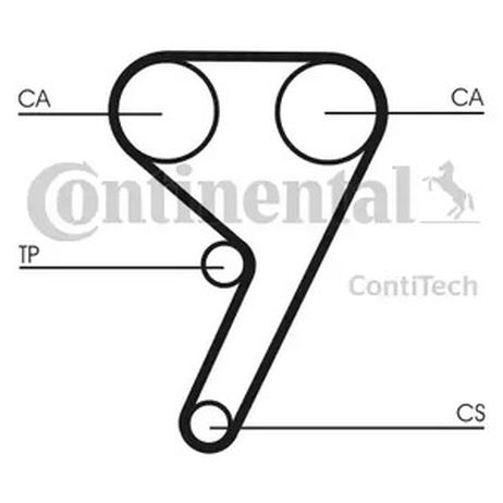 фото Contitech CT881WP3 Комплект ремня ГРМ + насос водяной Contitech CT881WP3 Комплект ремня ГРМ + насос водяной