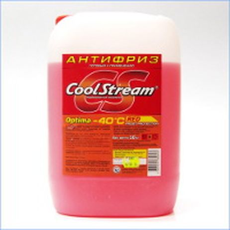 фото CoolStream CS010703RD Антифриз CoolStream Optima Red готовый (красный) 10кг CoolStream CS010703RD Антифриз CoolStream Optima Red готовый (красный) 10кг