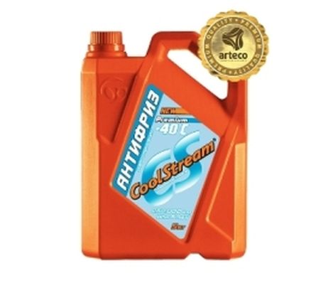 фото CoolStream CS010102 Антифриз оранжевый -40с 5.3кг/5л Premium cool stream CoolStream CS010102 Антифриз оранжевый -40с 5.3кг/5л Premium cool stream