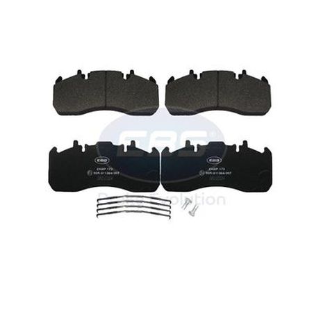 EBS EKBP173 Тормозные колодки EBS (2917301, комплект 4 шт)