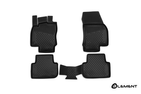 Element ELEMENT5154210k Коврики в салон volkswagen Tiguan, 2017-, 5-дверей, короткий кузов, 4 шт. (полиуретан) / Фольксваген Тигуан