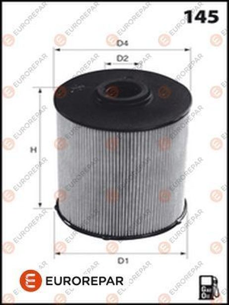 EUROREPAR E148150 Фильтр топливный