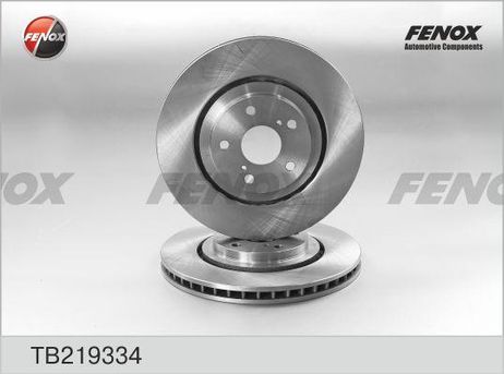 фото Fenox TB219334 Диск тормозной | перед прав/лев | Fenox TB219334 Диск тормозной | перед прав/лев |