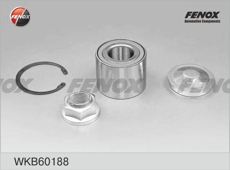 фото Fenox WKB60188 Подшипник ступицы, комплект | зад прав/лев | Fenox WKB60188 Подшипник ступицы, комплект | зад прав/лев |