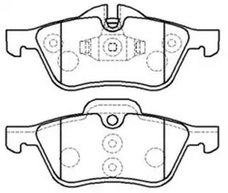 фото HSB HP5260 Колодки тормозные дисковые mini: Cooper HSB HP5260 Колодки тормозные дисковые mini: Cooper