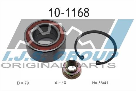 фото IJS 101168 Подшипник ступичный honda: civic v Hatchback 1.3 1 IJS 101168 Подшипник ступичный honda: civic v Hatchback 1.3 1