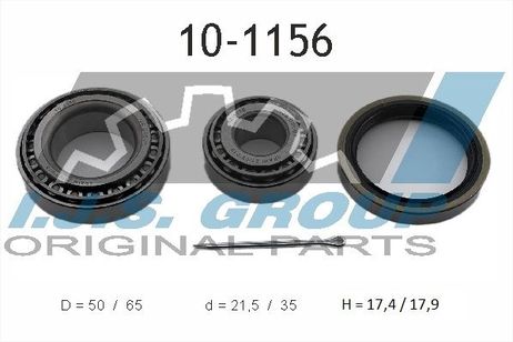 фото IJS 101156 Подшипник ступичный hyundai: h-1/ starex 2.4/2.5 c IJS 101156 Подшипник ступичный hyundai: h-1/ starex 2.4/2.5 c