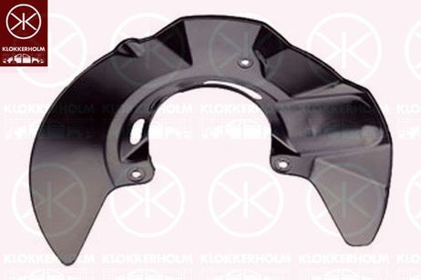 Klokkerholm 9568378 Щиток грязезащитный тормозн. диска передний Прав -11/09