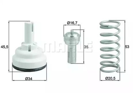 фото Knecht TX182105D термостат Knecht TX182105D термостат