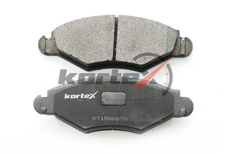 фото KORTEX KT1500STD Колодки торм. peugeot 206 01- перед.к-т | перед | KORTEX KT1500STD Колодки торм. peugeot 206 01- перед.к-т | перед |