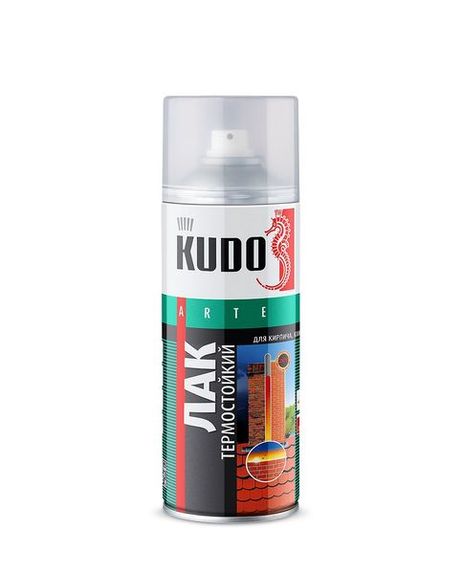 фото KUDO KU-9006 Лак термостойкий 520 мл KUDO KU-9006 Лак термостойкий 520 мл