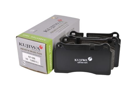 фото Kujiwa KUF0486 Колодки тормозные передние с пластинами kuf0486 kujiwa 7l6698151j VAG Kujiwa KUF0486 Колодки тормозные передние с пластинами kuf0486 kujiwa 7l6698151j VAG