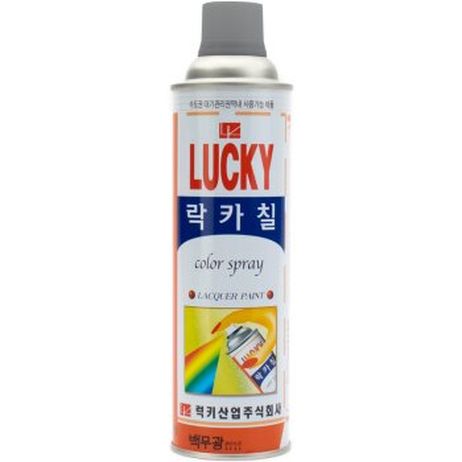 фото Lucky Lc-347 Краска-аэрозоль серая, светлая глянцевая 530мл (40шт/уп) в Lucky Lc-347 Краска-аэрозоль серая, светлая глянцевая 530мл (40шт/уп) в