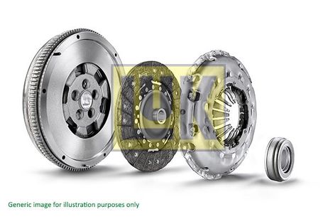 LUK 600021600 Комплект сцепления с двухмассовым маховиком fiat: brava (182) 1.9 jtd/1.9 JTD 105 95-03, bravo i (182) 1.9 jtd/1.9 JTD 105 95-01, doblo (119) 1.9 d Multijet/1.9 jtd/1.9 JTD