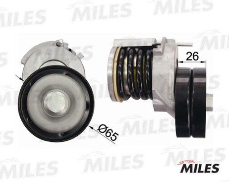 Miles AG00314 Натяжитель ремня приводного VW golf/passat 1.4 TSI 05-