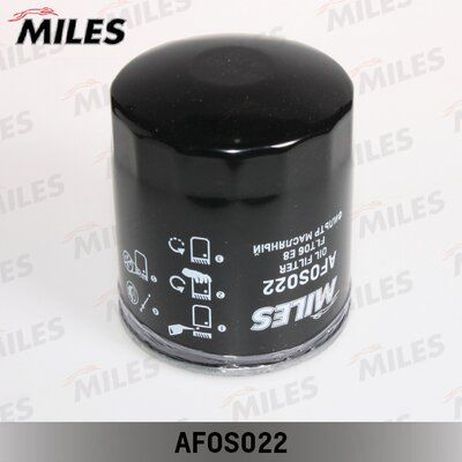 Miles AFOS022 Фильтр масляный toyota 4-runner/avensis/hiace/hilux/land cruiser 2.0d-4.2d