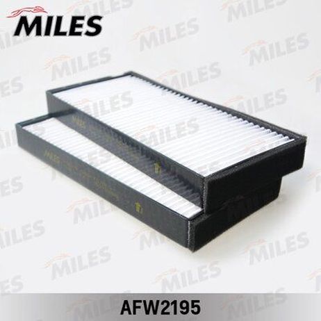 Miles AFW2195 Фильтр салона KIA RIO 00- (упак.2шт.)