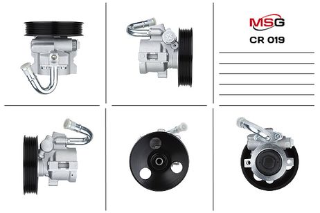 фото MSG CR019 Насос ГУР новый Chevrolet Aveo 2005-, Chevrolet Kalos 2003- MSG CR019 Насос ГУР новый Chevrolet Aveo 2005-, Chevrolet Kalos 2003-