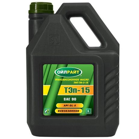фото OILRIGHT 2553 Масло OIL right Теп-15В sae90 нигрол gl-2 3л мин OILRIGHT 2553 Масло OIL right Теп-15В sae90 нигрол gl-2 3л мин