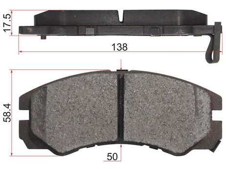 фото SAT ST8970352571 Колодки тормозные FR isuzu trooper 89-/opel frontera 92-04/monterey 91-98 SAT ST8970352571 Колодки тормозные FR isuzu trooper 89-/opel frontera 92-04/monterey 91-98