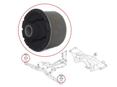 фото SAT ST41326SA020 Сайлентблок задней балки subaru forester 01-07 | зад | SAT ST41326SA020 Сайлентблок задней балки subaru forester 01-07 | зад |