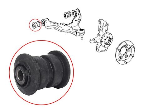 SAT STA9063304007BU Сайлентблок переднего нижнего рычага mercedes sprinter 06-14
